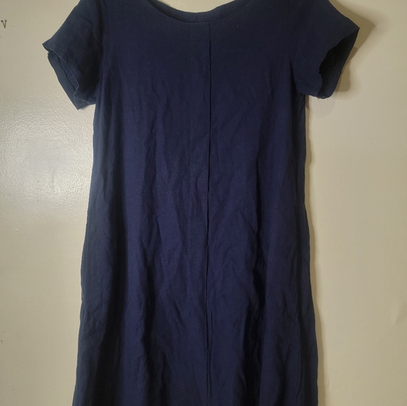 Lucy & Laurel Royal Blue Dress w Pockets - Picture 2 of 5
